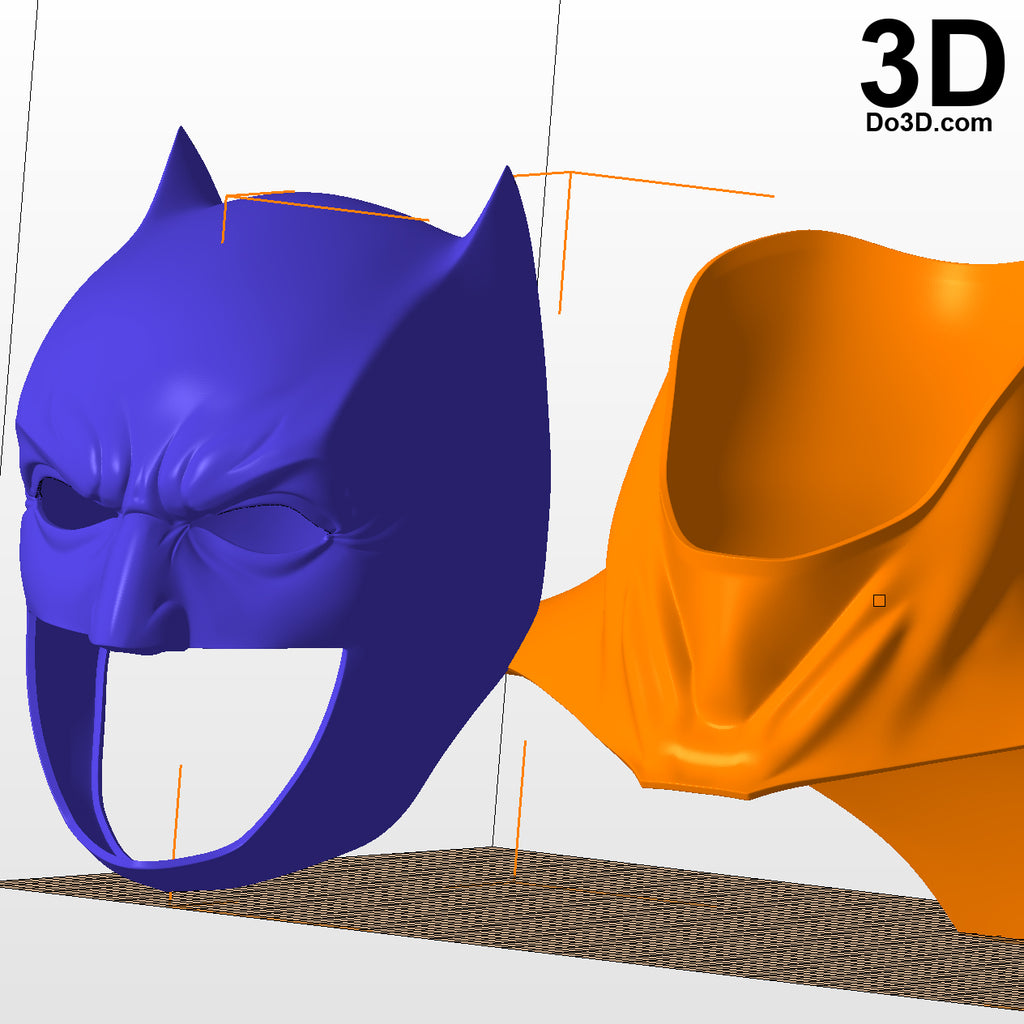 Batman V. Superman Cowl, Belt, Gauntlet, Glove DOJ 3D Printable Model Set #1546