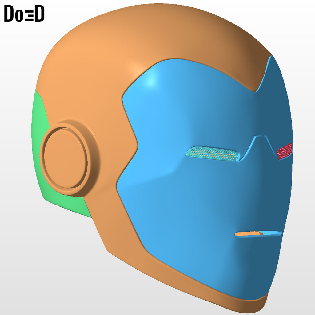 Iron Man Classic Tony Stark Armor + Helmet | 3D Printable Model #5737