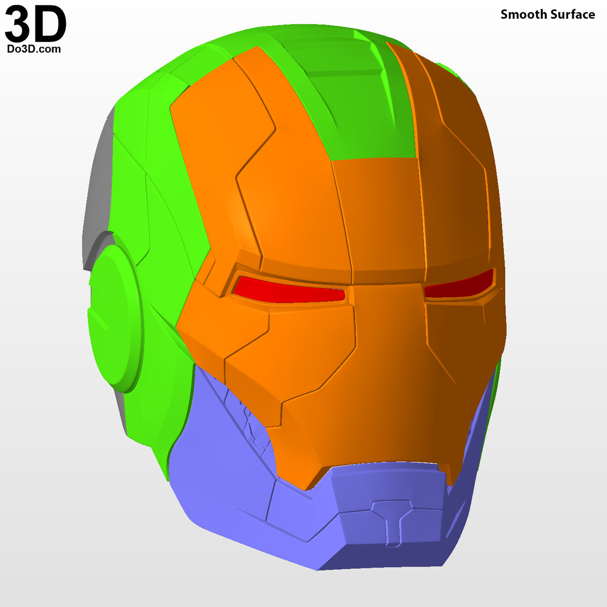 Iron Man Mark V Helmet ONLY MK 5 Tony Stark Suitcase Armor 3D Printable Model #5