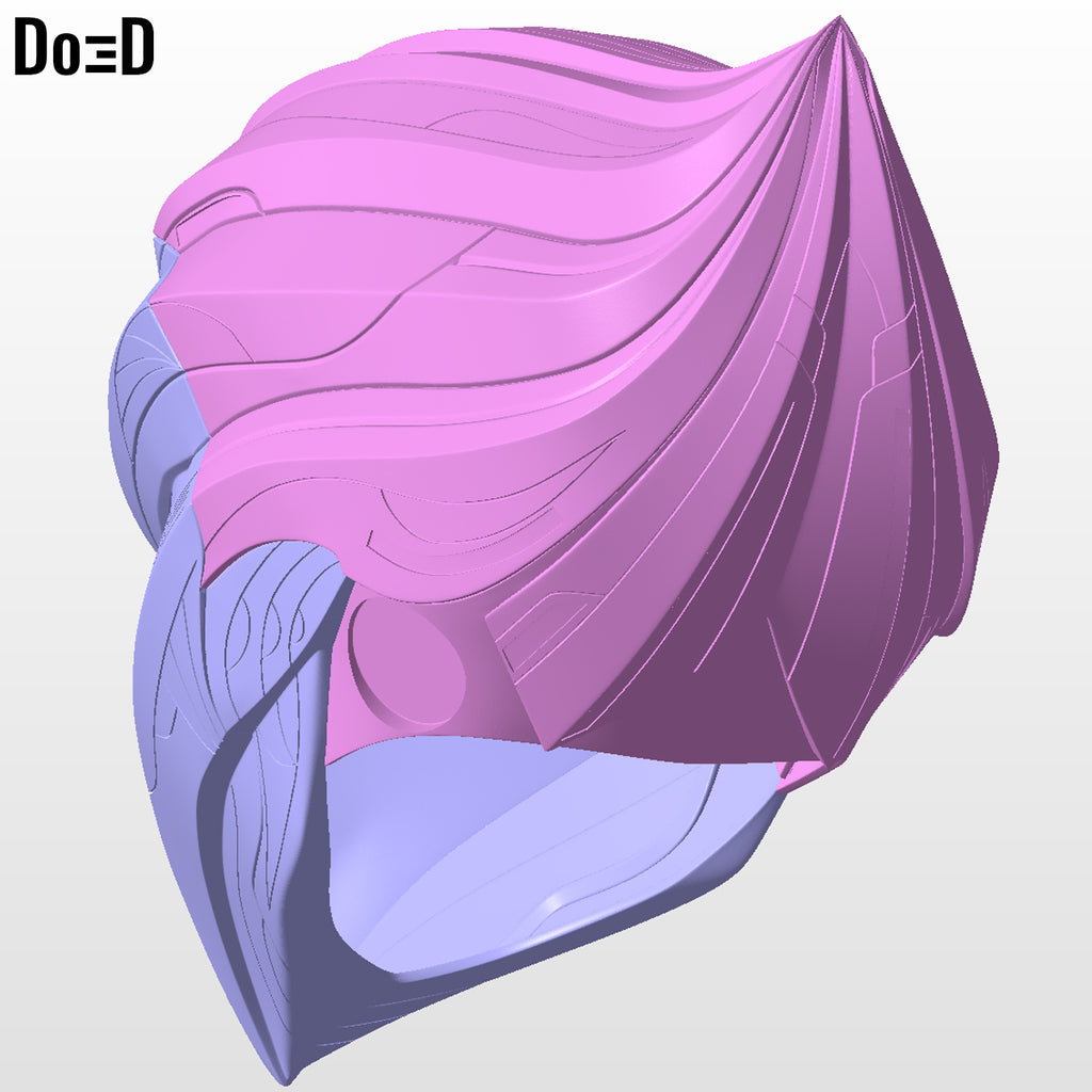 Quicksilver Silverhawks Helmet | 3D Printable Model STL Print File #4765