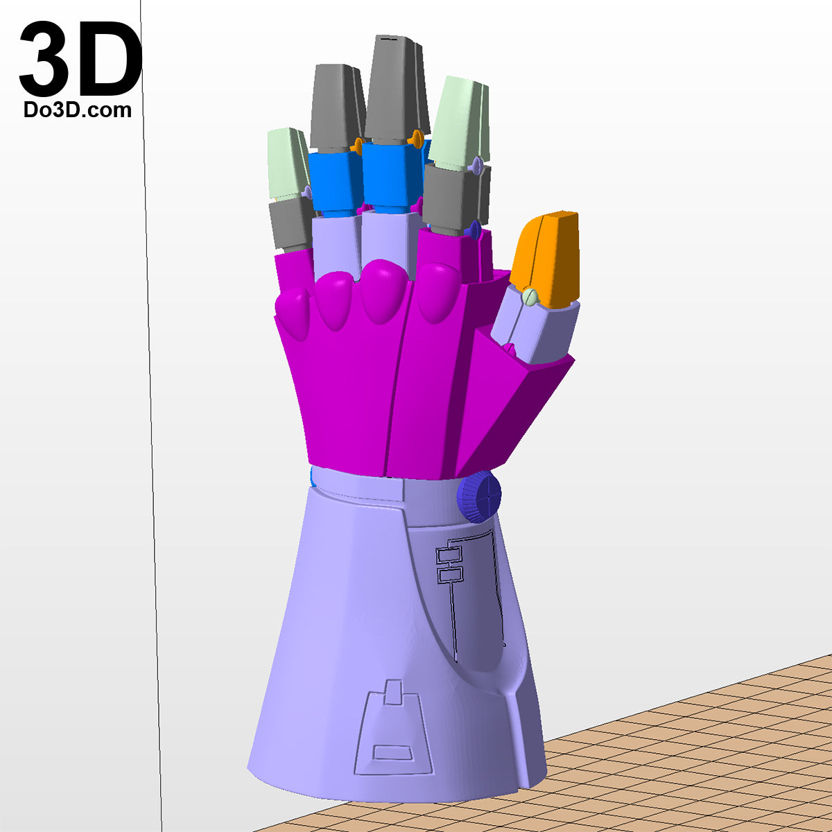 Robocop 1987 Classic Gauntlet Forearm | 3D Model Project #2063