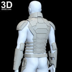 Bloodsport Body, Chest, Forearm, Gauntlet, Armors | 3D Printable Model #BL45