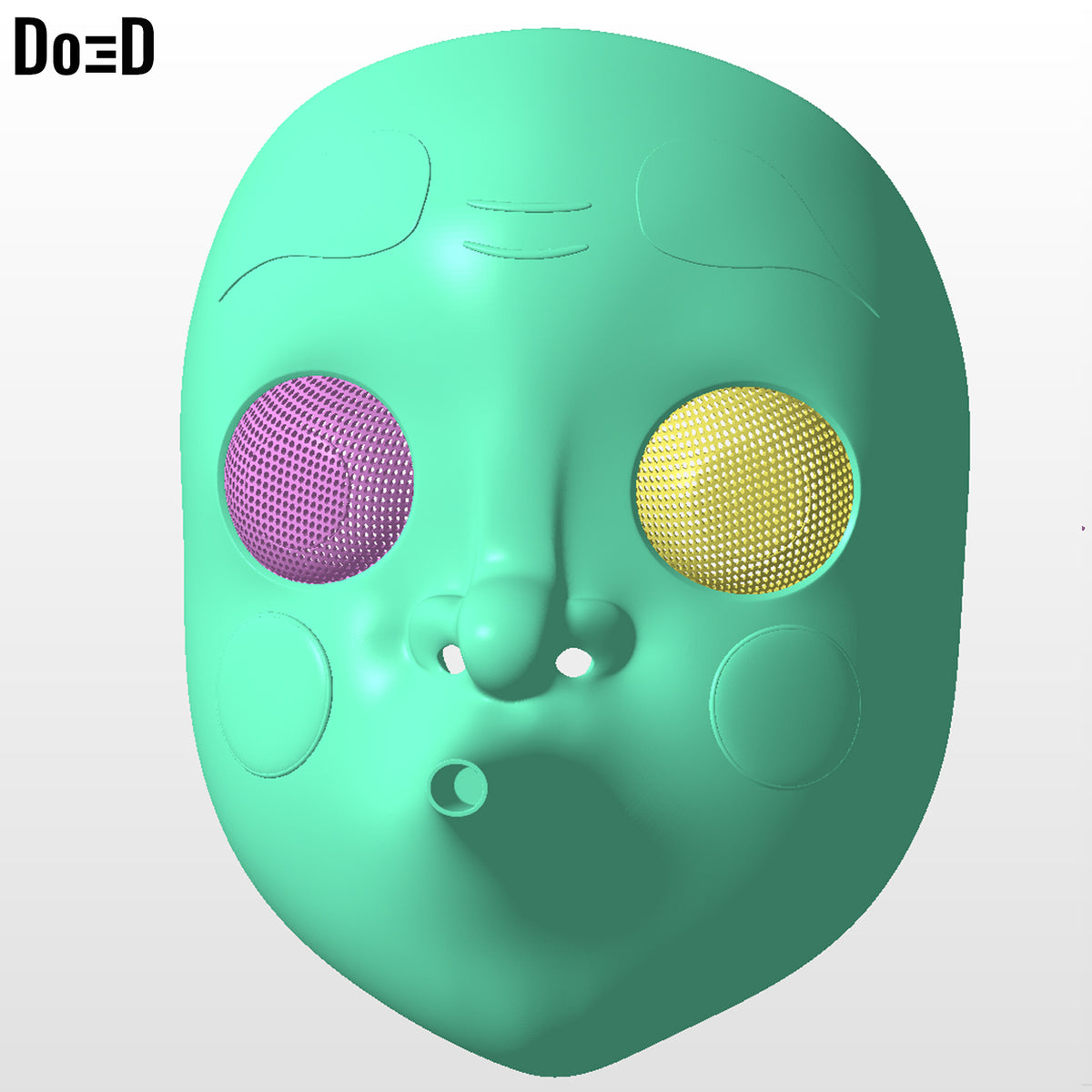 Kozo Kanamori Swordsmith Mask Demon Slayer Kimetsu no Yaiba | 3D Model #KK295