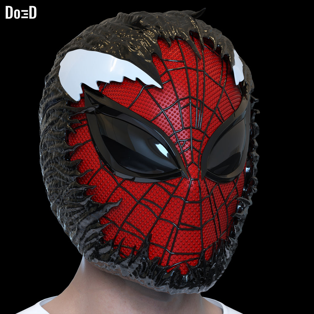 Venomized Superior Spider-man Helmet Venom STL 3D Printable Model STL #VSS3