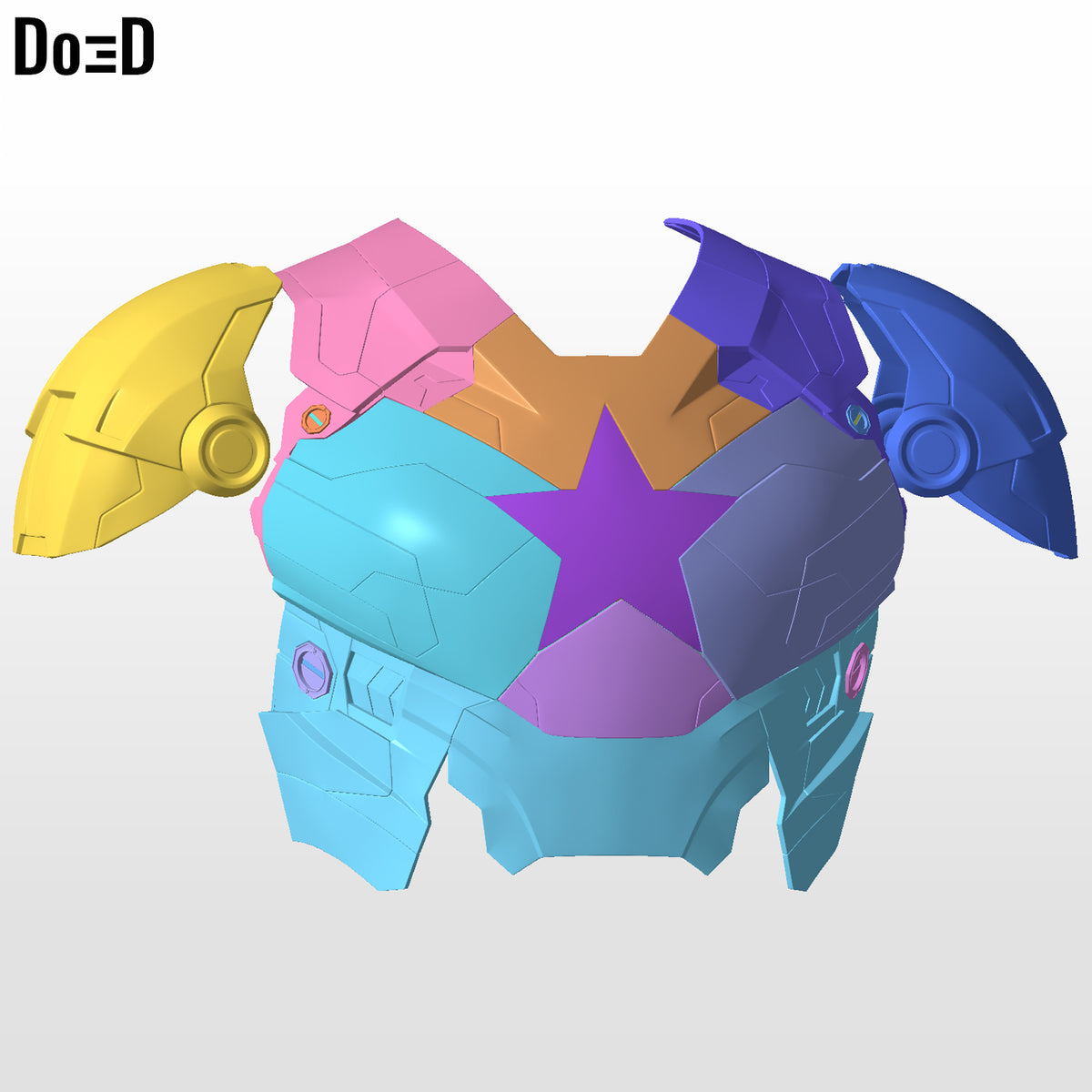Iron Patriot 2024 Upper/Partial Iron Man Armors Only | 3D Printable Model #IP11