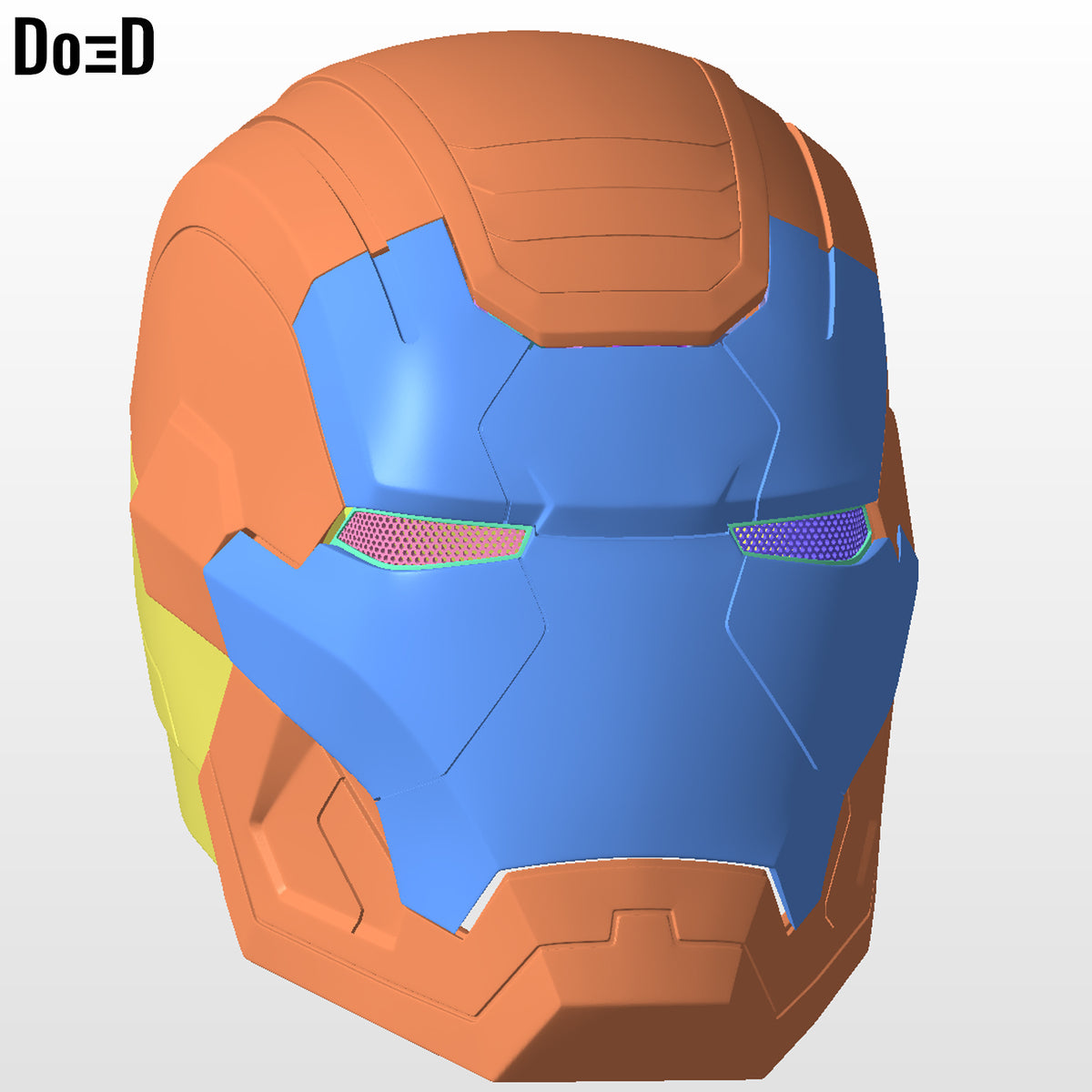 Iron Man Patriot Helmet | 3D Printable Model #IMC2