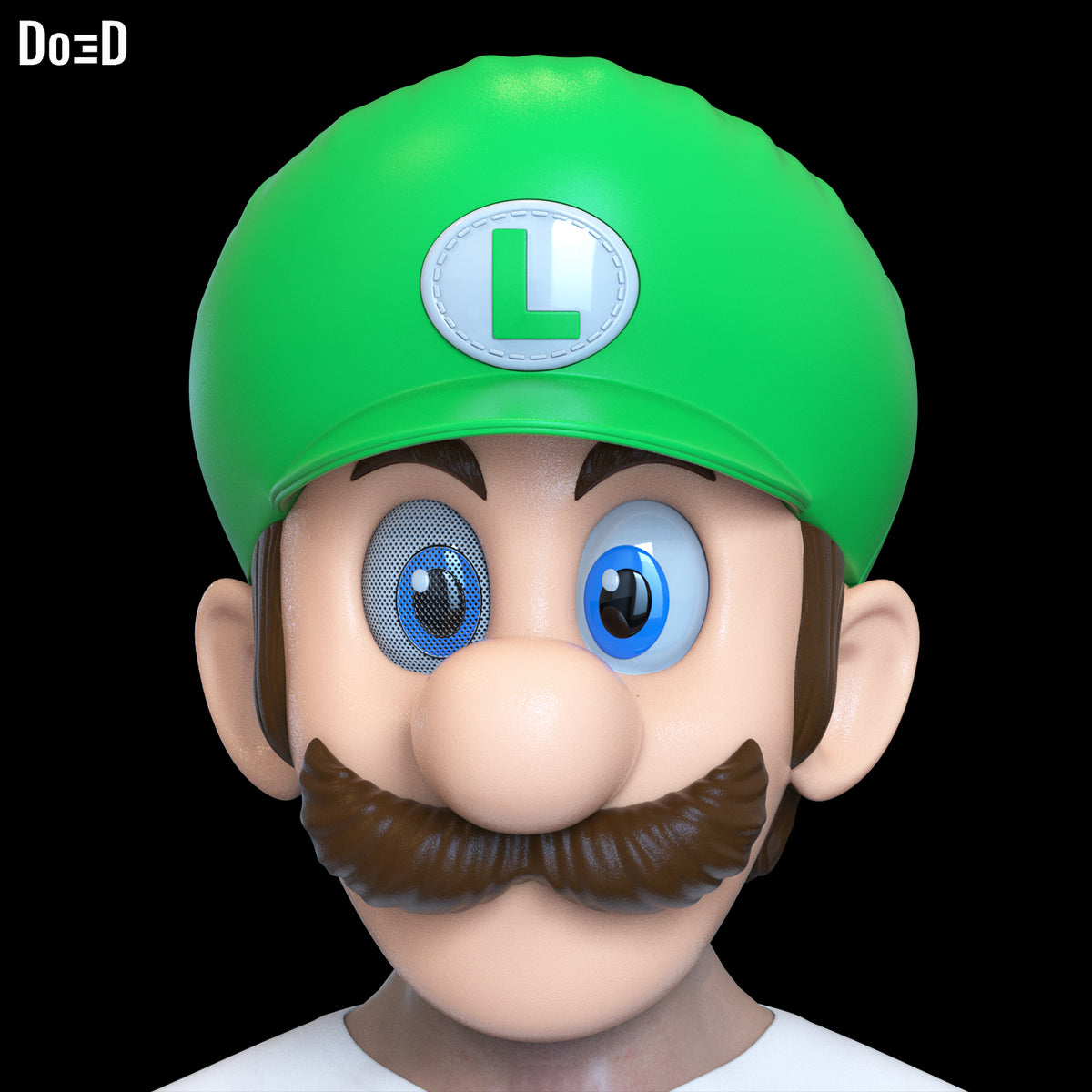 Bundle: Super Mario Movie Helmets Luigi Mario | 3D Printable Model #BSMM02