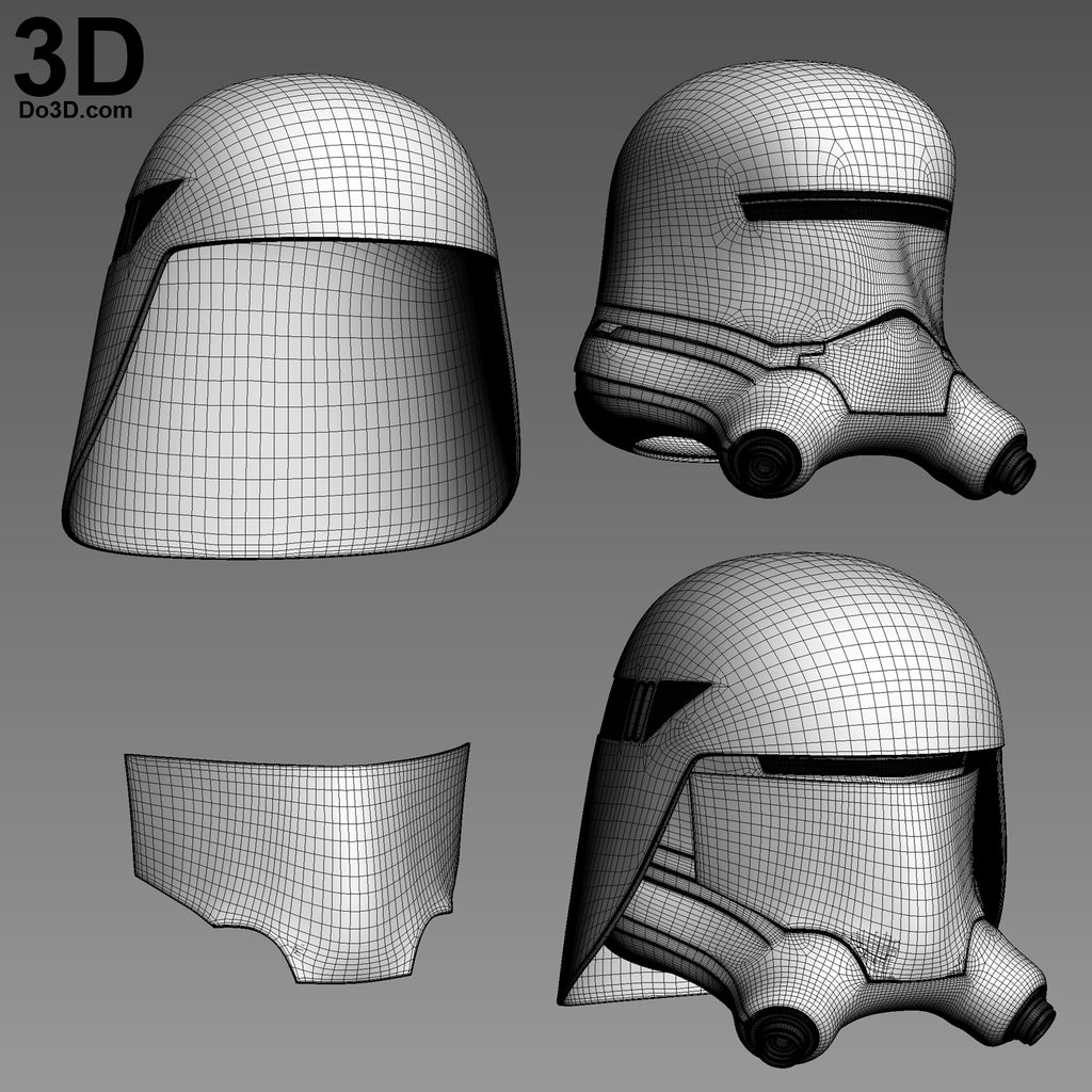Star Wars Snowtrooper Helmet | 3D Model Project #3886