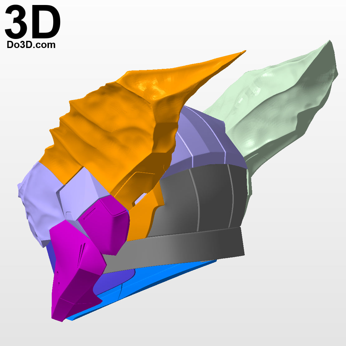 Deathsinger's Gaze Destiny Helmet | 3D Printable Model #3518