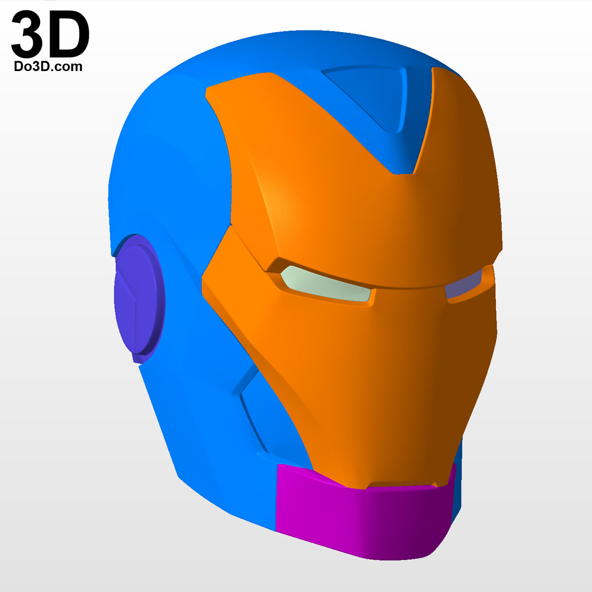 3D Printable Model: Iron Man VR Helmet | STL FIle #V21