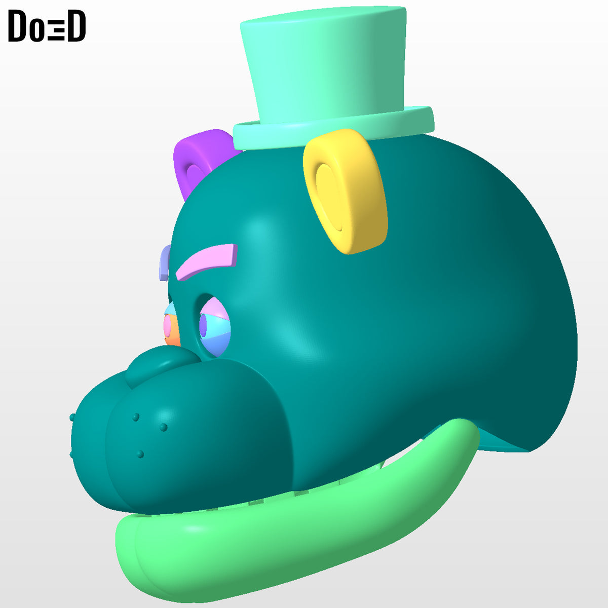 Freddy Fazbear Helmet Five Nights at Freddy's | 3D printable model file #FF41