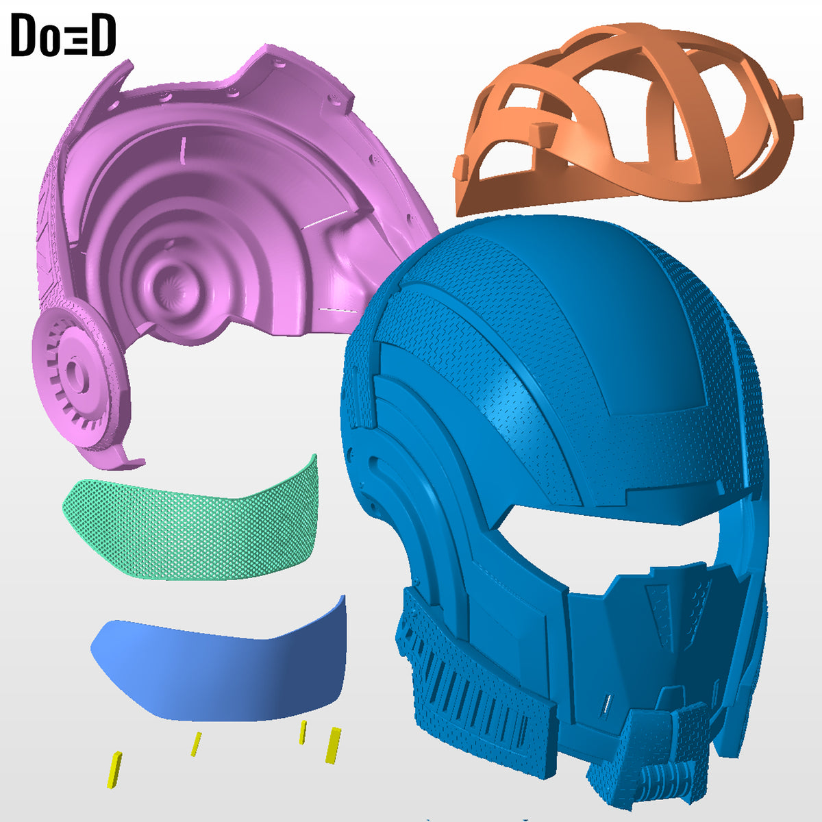 N7 Commander Shepard Armor Mass Effect Andromeda, 3D Model Project #3197