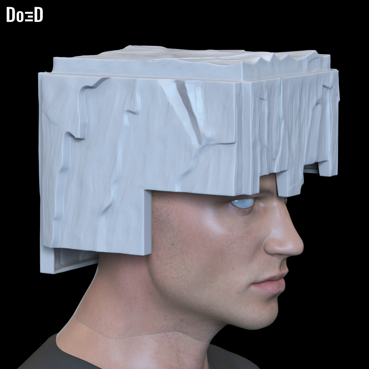 Diamond Armor Helmet ONLY Minecraft Movie | 3D Printable Model STL File #D812