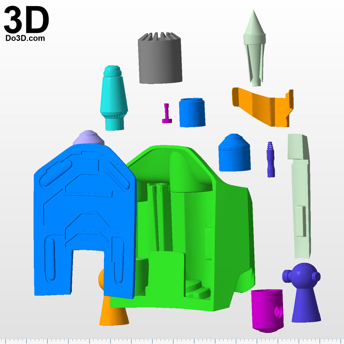 Boba Fett Jetpack Rising Phoenix Mandalorian | 3D Printable Model #BB2
