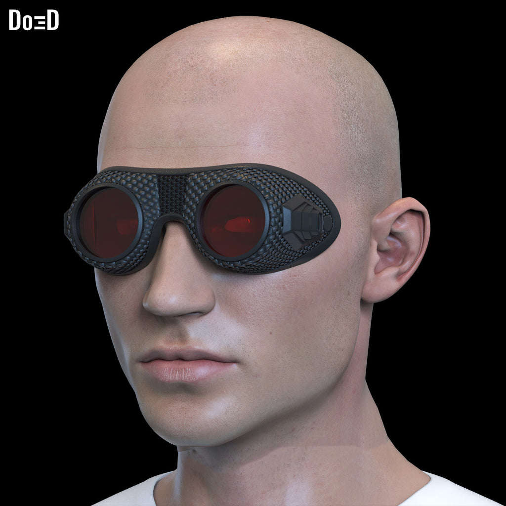 Robotnik Doctor Eggman Goggles Glasses | 3D Printable Model #RG25