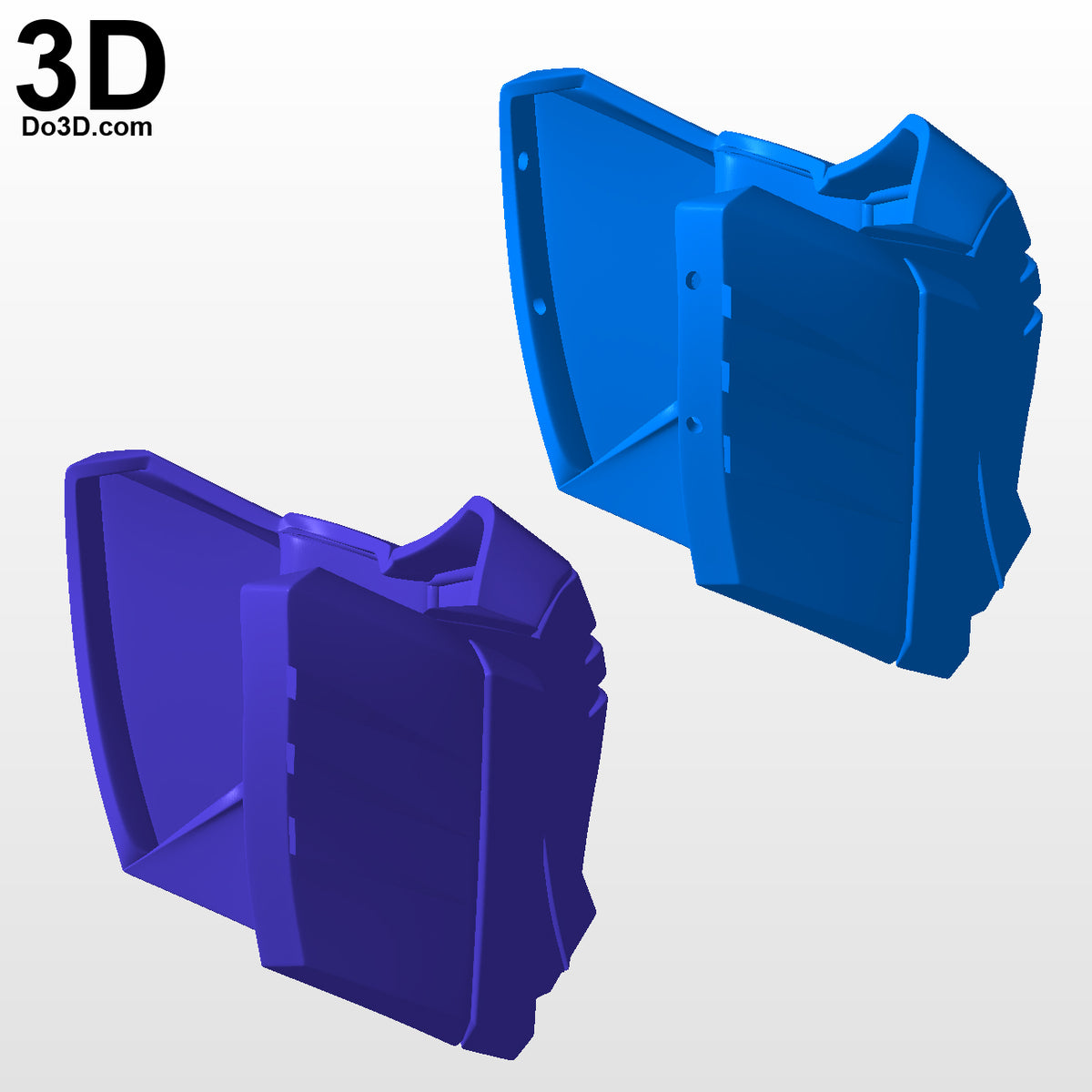 GF13-017NJII God Gundam Burning Gundam Style Face Mask | 3D Printable Model #F4