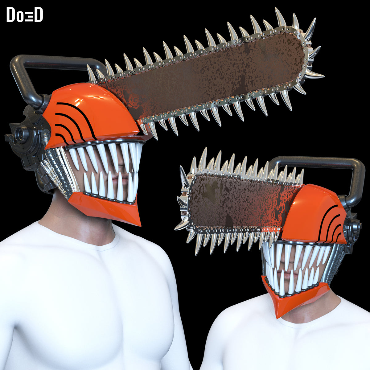 Chainsaw Man Helmet Denji Cosplay | 3D Printable Model STL Print File #CMD362