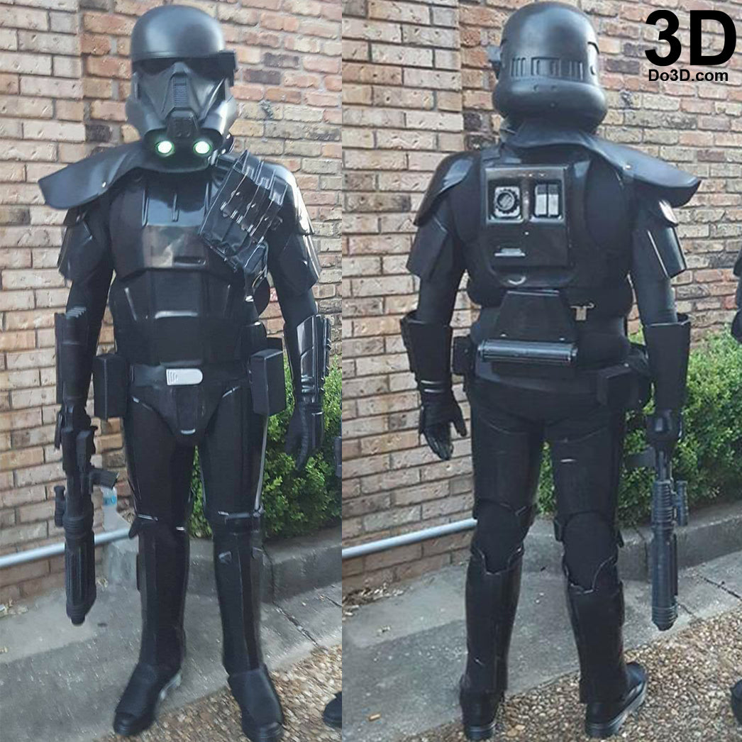 Imperial Death Trooper Armor Star Wars | 3D Printable Model #1198