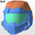 Halo Reach Helmet / Mark V[B] SPARTAN B312 Noble 6 | 3D Printable Model #H5387
