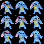 Stitch Life-Size 1:1 Scale Standing Statue Swappable Hula, Surfing Poses ST#SS16