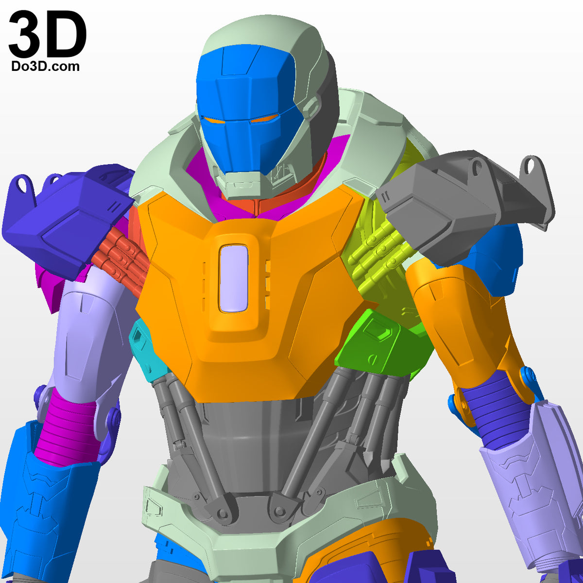 Iron Man Mark XXXVI MK 36 Armor Peacemaker | 3D Printable Model #6388