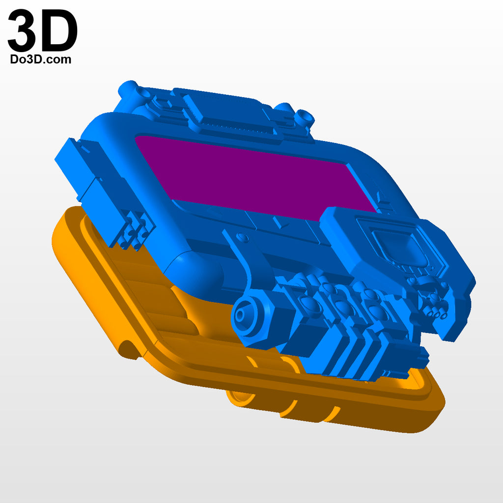 Captain Marvel Pager | 3D Model Project #5107