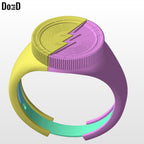 The Flash 2023 Ring for Resin Printing | 3D Printable Model STL #FR2