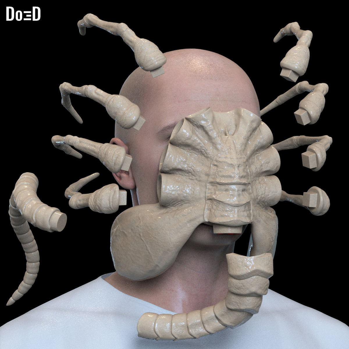 Alien Romulus Facehugger 3D printable model STL file #AR16