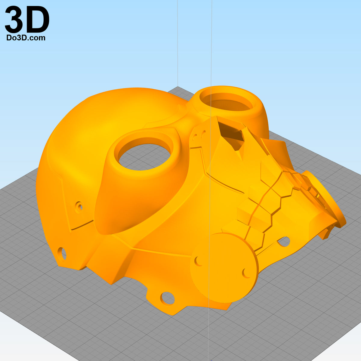 Death Gun Mask  | 3D Printable Model #1035