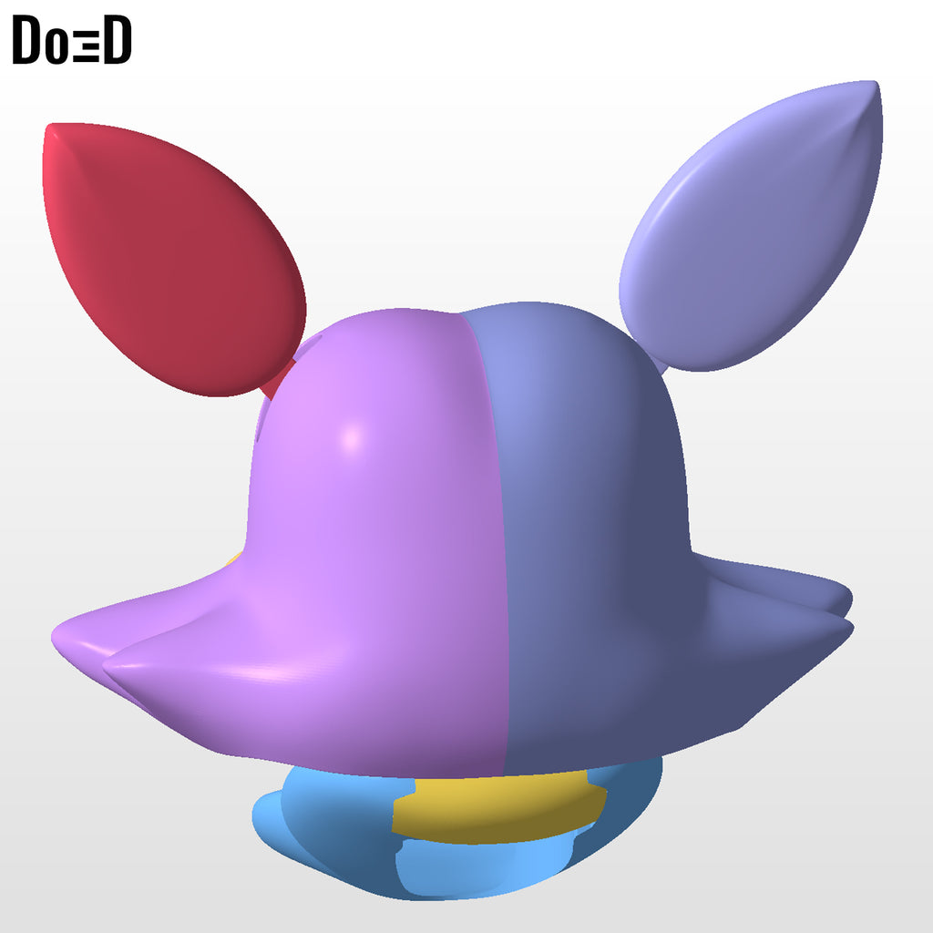 Mangle Toy Foxy Five Nights At Freddy's 2 FNAF | 3D Printable Model #FF225