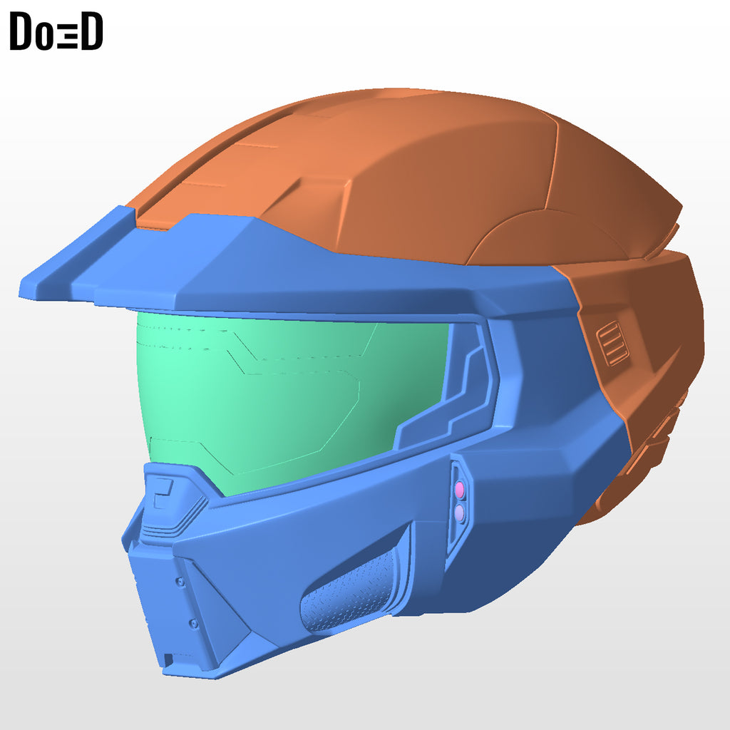 Halo Reach Helmet / Mark V[B] SPARTAN B312 Noble 6 | 3D Printable Model #H5387