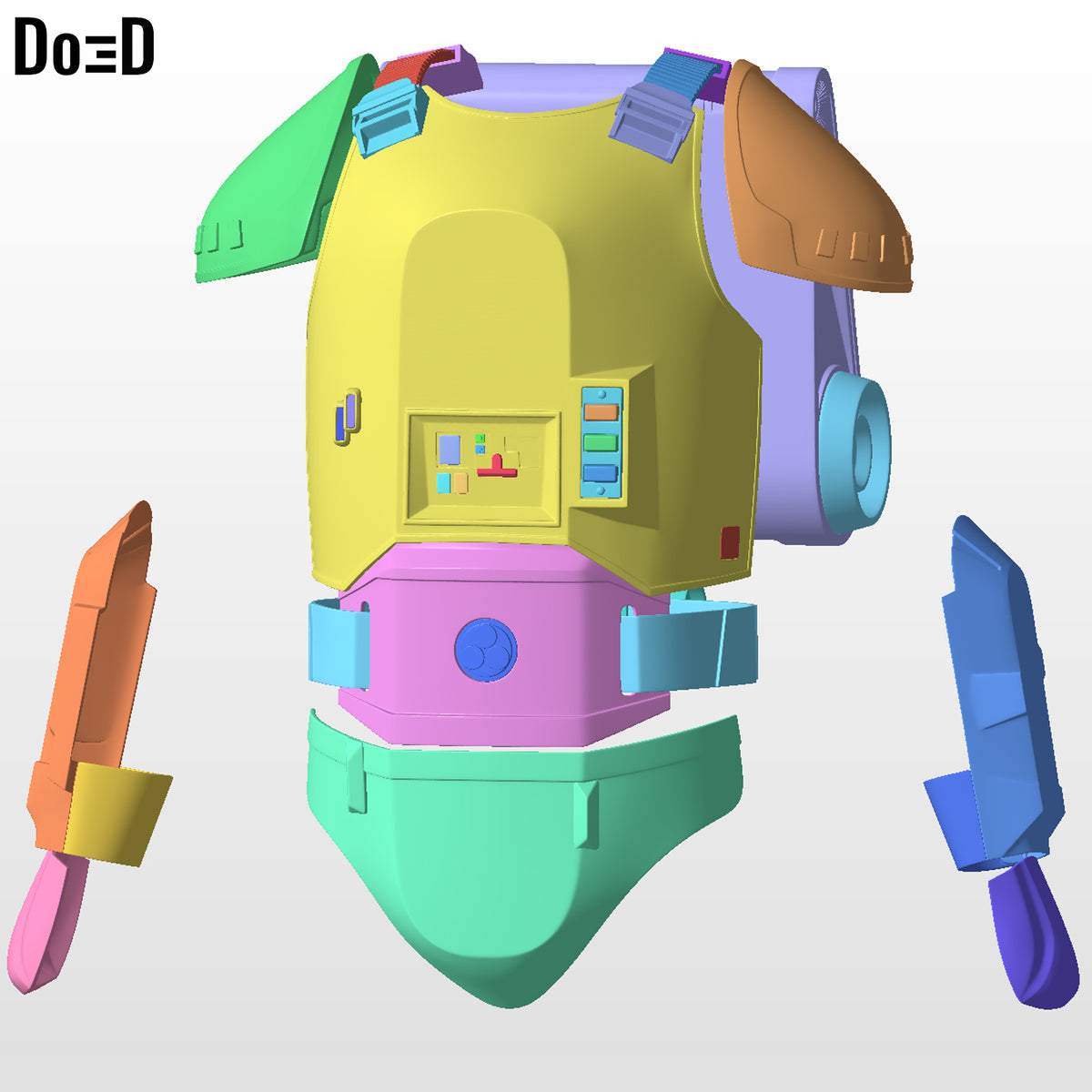 Remnant Snowtrooper Armor from The Mandalorian and Grogu | 3D Model #IRS26