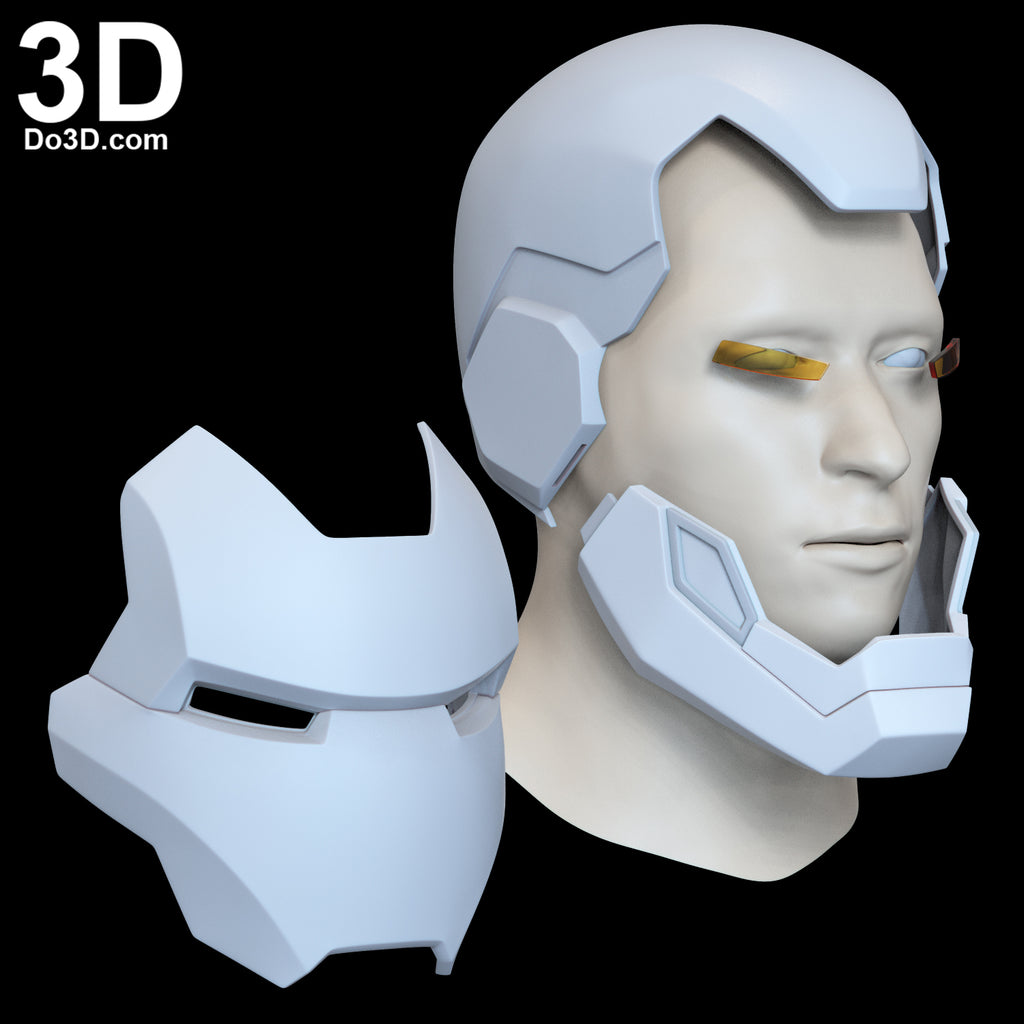 Iron Man Fortnite Helmet Stark Industries Skin | 3D Printable Model #FT10