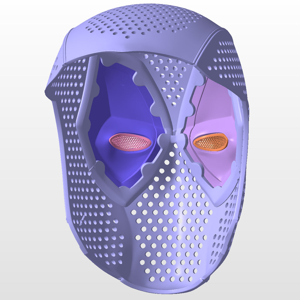 Deadpool 3 Faceshell | 3D Printable Model Print File STL #D333