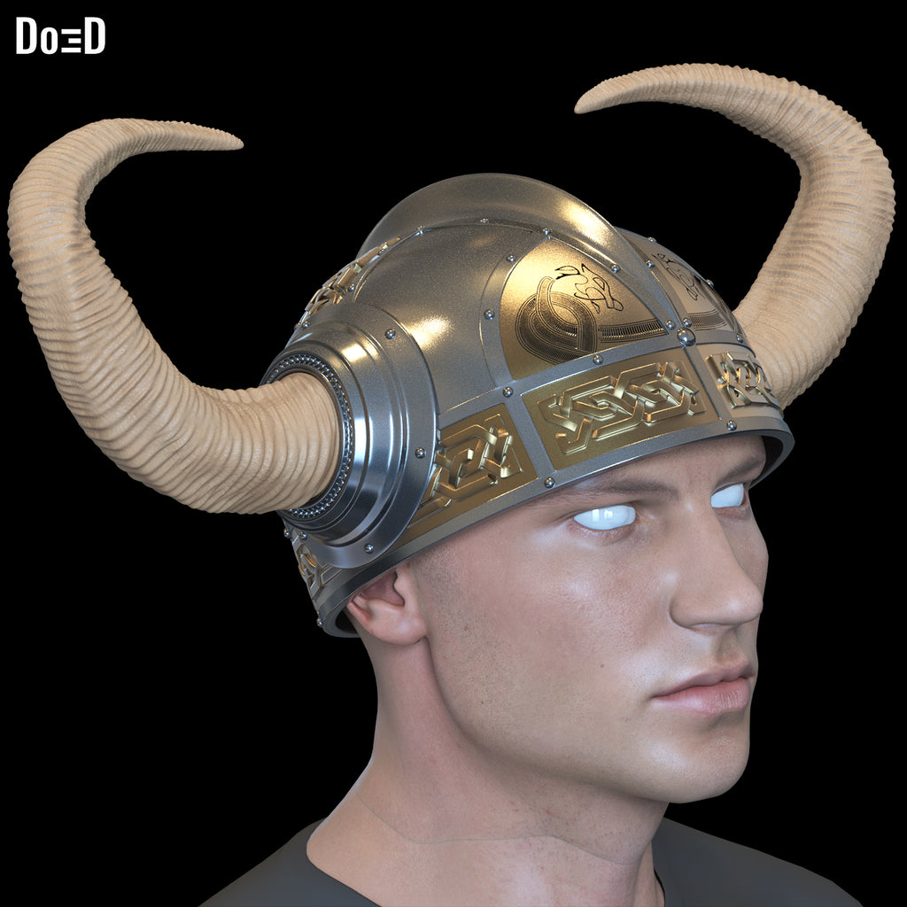 Stoick Hiccup Helmet 2025 How to Train Your Dragon 3D Printable Model STL  #H261