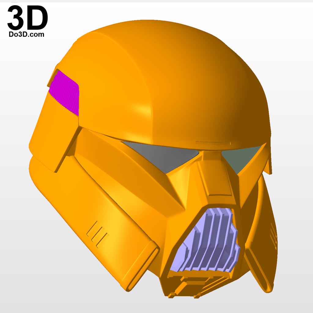 Dark Trooper Full Bod + Helmet Star Wars Mandalorian | 3D Printable Model #DT001