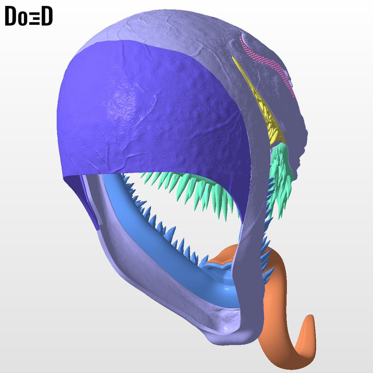 Venom Mouth Open / Tongue Out version | 3D Printable Model #V999