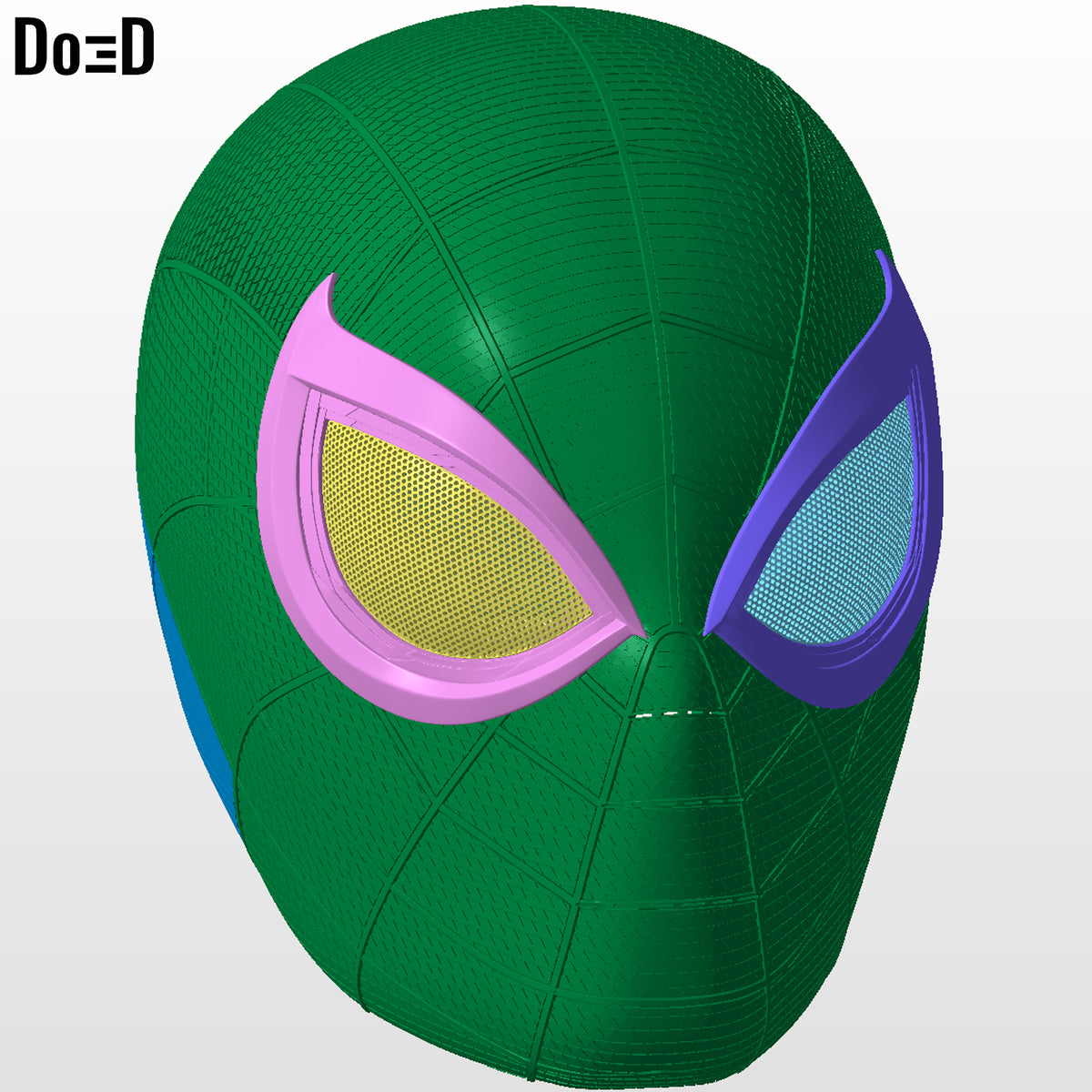 Miles Morales Insomniac Spider-Man 2 PS5 Helmet | 3D Printable Model #MM55