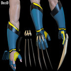 Wolverine Full Body Armor / Suit Deadpool 3 Version 3D Printable Model STL #WD77