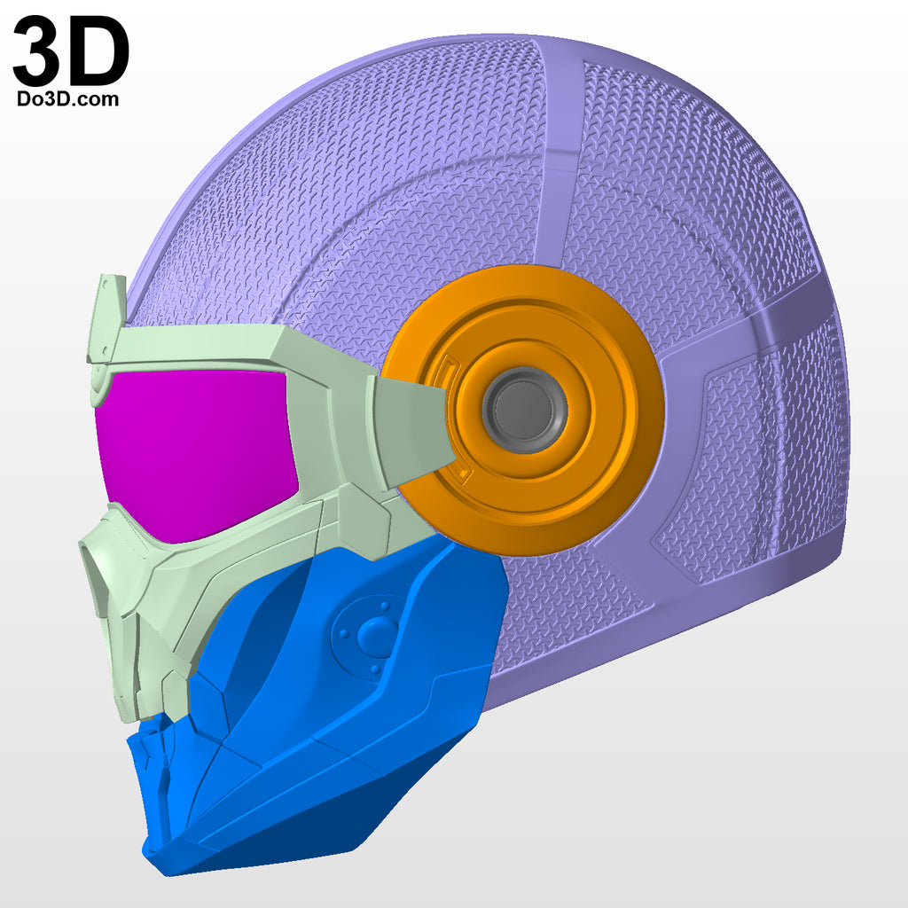 Taskmaster Black Widow Movie Helmet | 3D Printable Model STL File #6558