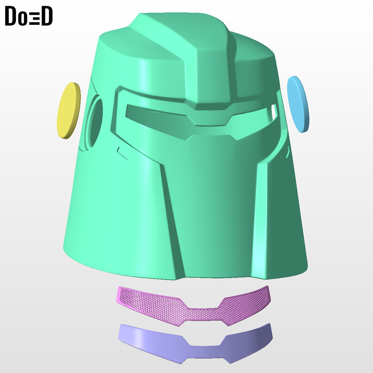 Mecha Man Dispatch Armor for Cosplay | 3D Printable Model STL File #MMD26