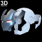 Iron Man Mark II Helmet (MK 2) | 3D Printable File #N37