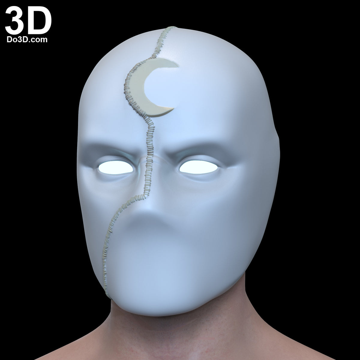 Mr. Knight Helmet Mister Mr Face Shell 3D Printable Model Print File #M198