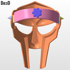MF Doom Helmet DR. Doctor Doom Mask | 3D Printable Model Print File STL #MF92