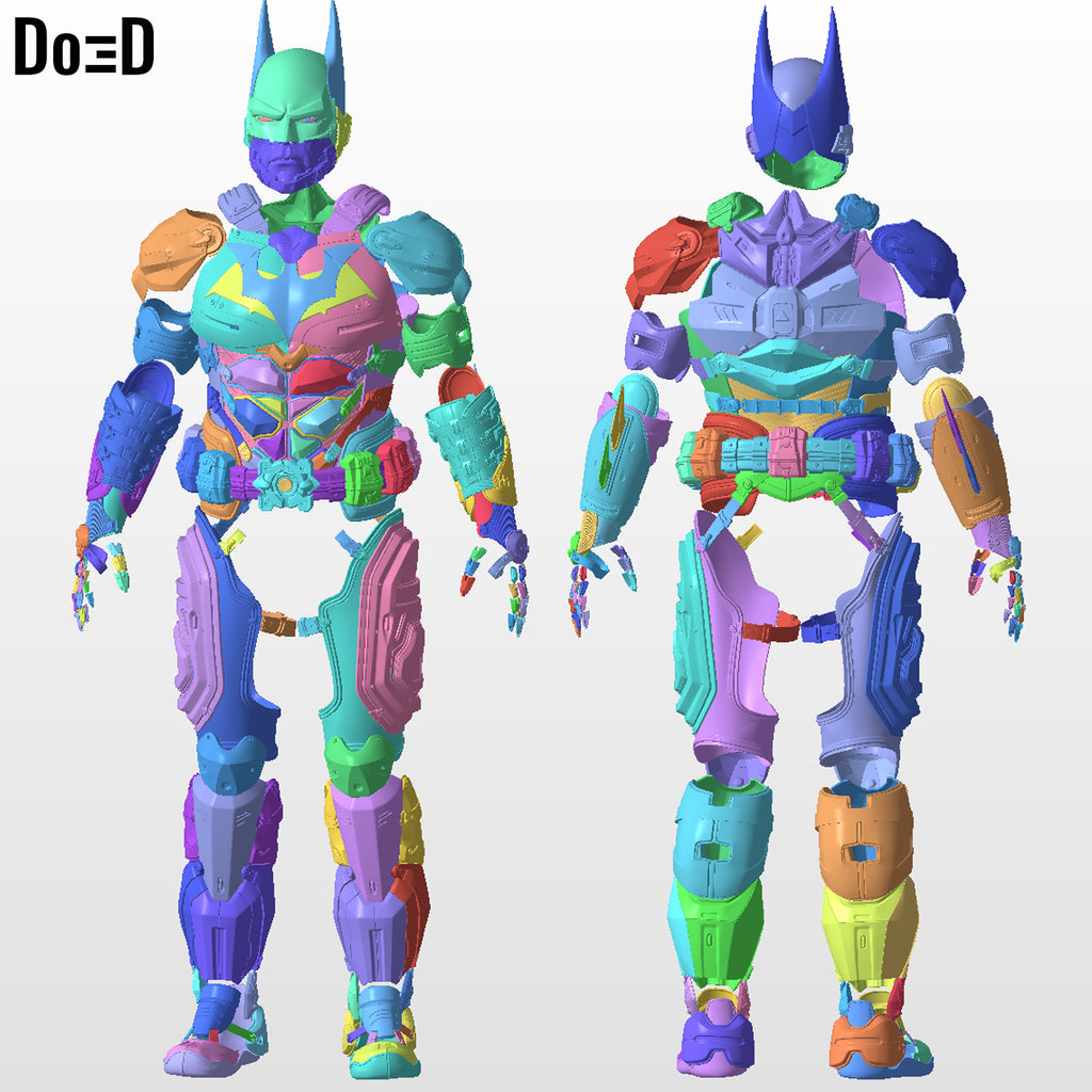 Batsuit Armor from Batman Beyond | 3D Model Project #342