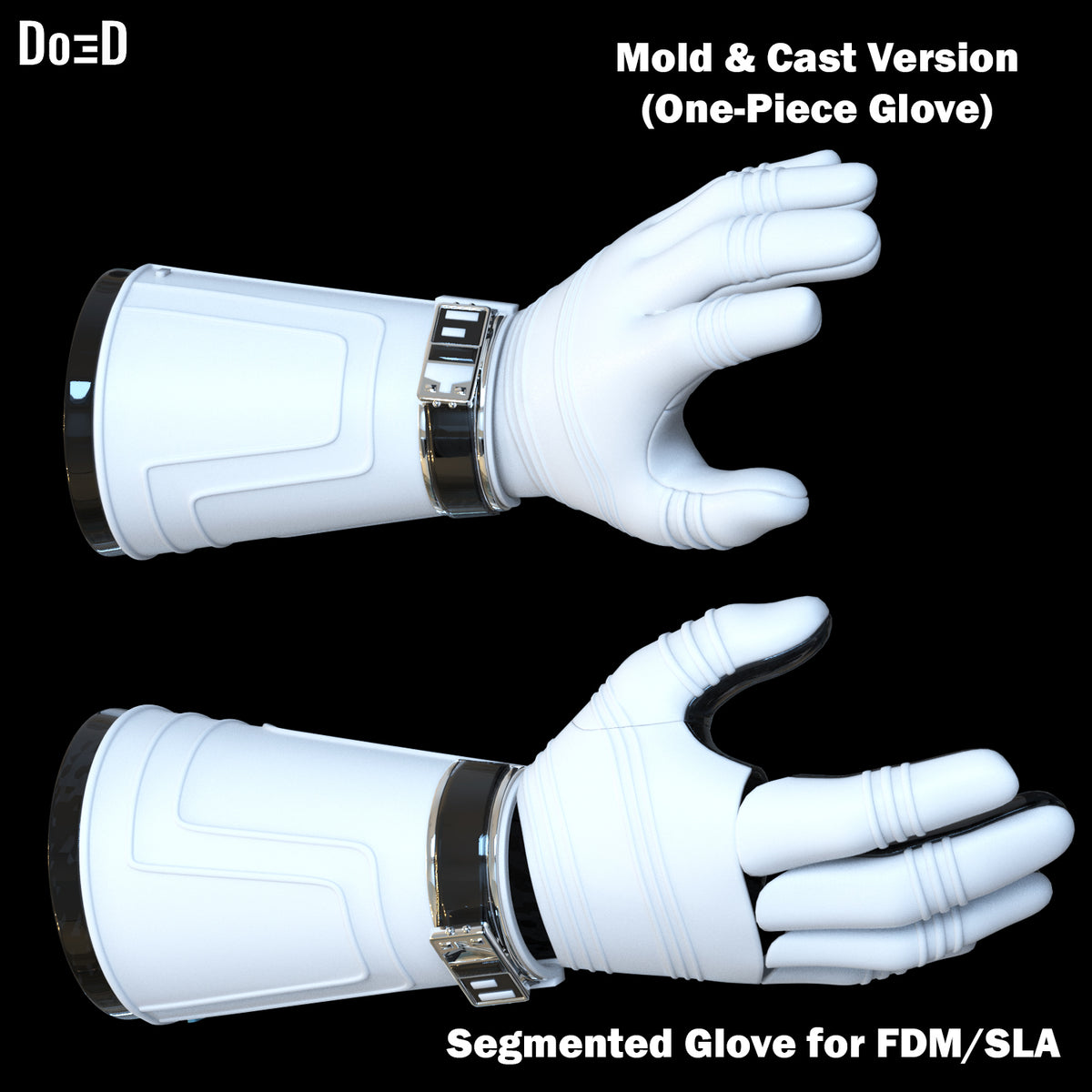 Gauntlet Mister Fantastic STL Files / Fantastic Four 3D Models #MF187