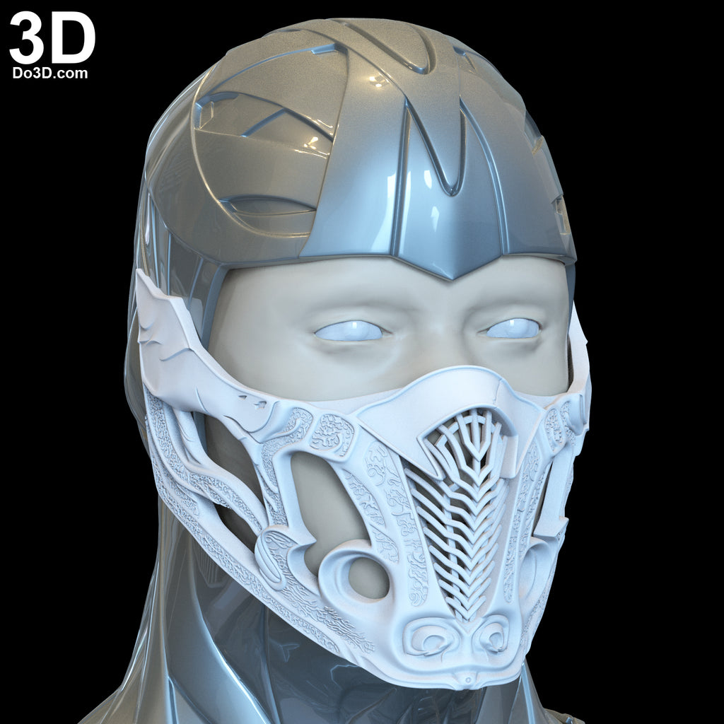Sub-Zero Mask Helmet & Full Armors 3D Printable Model Subzero Sub Zero STL #S012