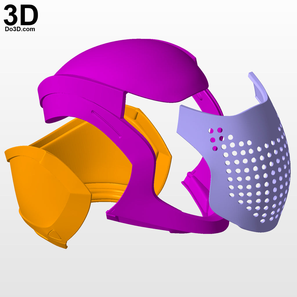 An Insurmountable Skullfort Destiny 2 Helmet |3D Printable Model #3894