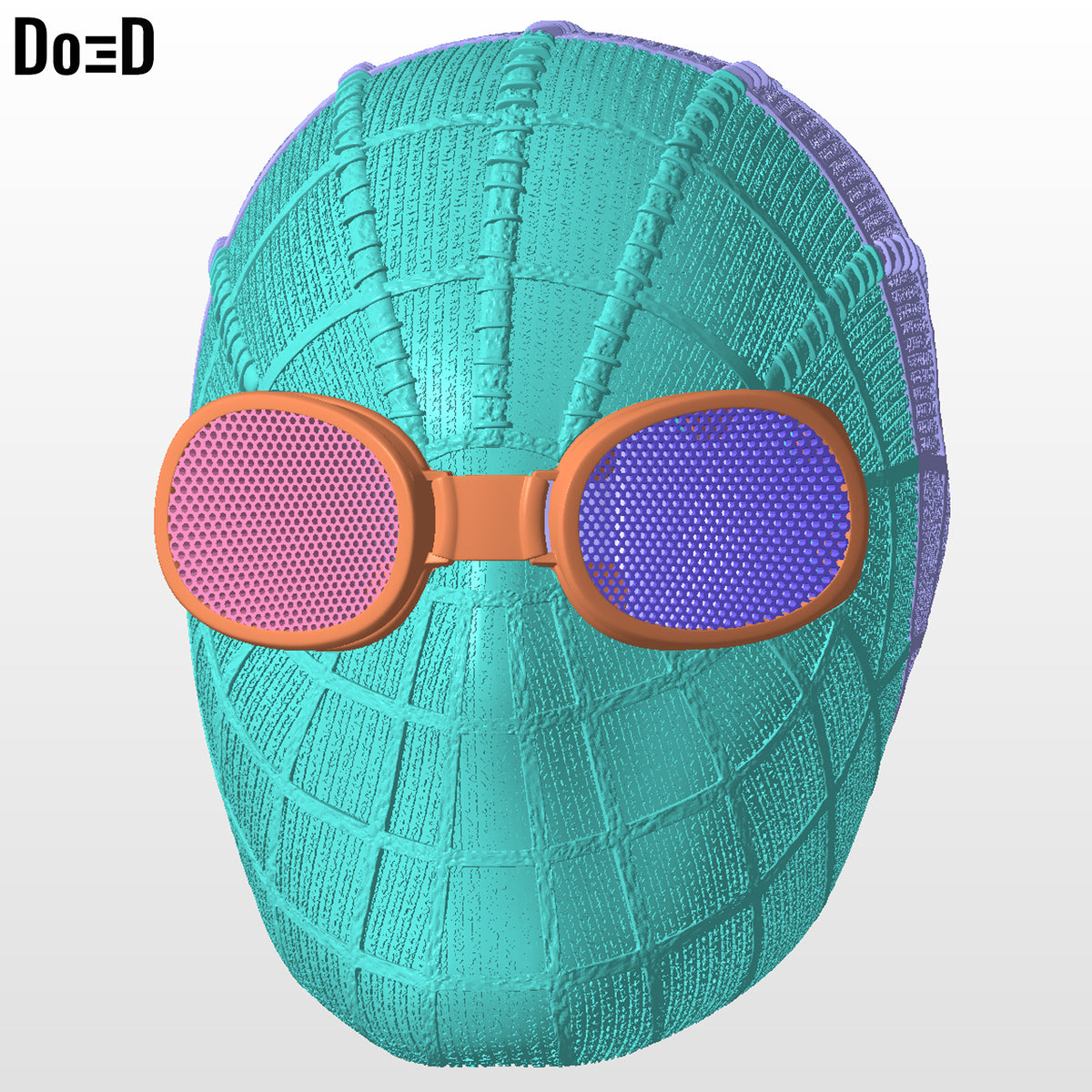 Spider-Noir Helmet Nicolas Cage Spider-Man | 3D Printable Model #SN79