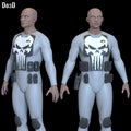 The Punisher New Suit 2025 3D Printable Model Print File STL #TP25